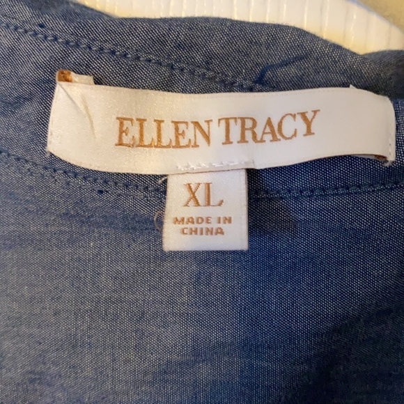 Ellen Tracy women’s button down; size XL - Picture 3 of 5